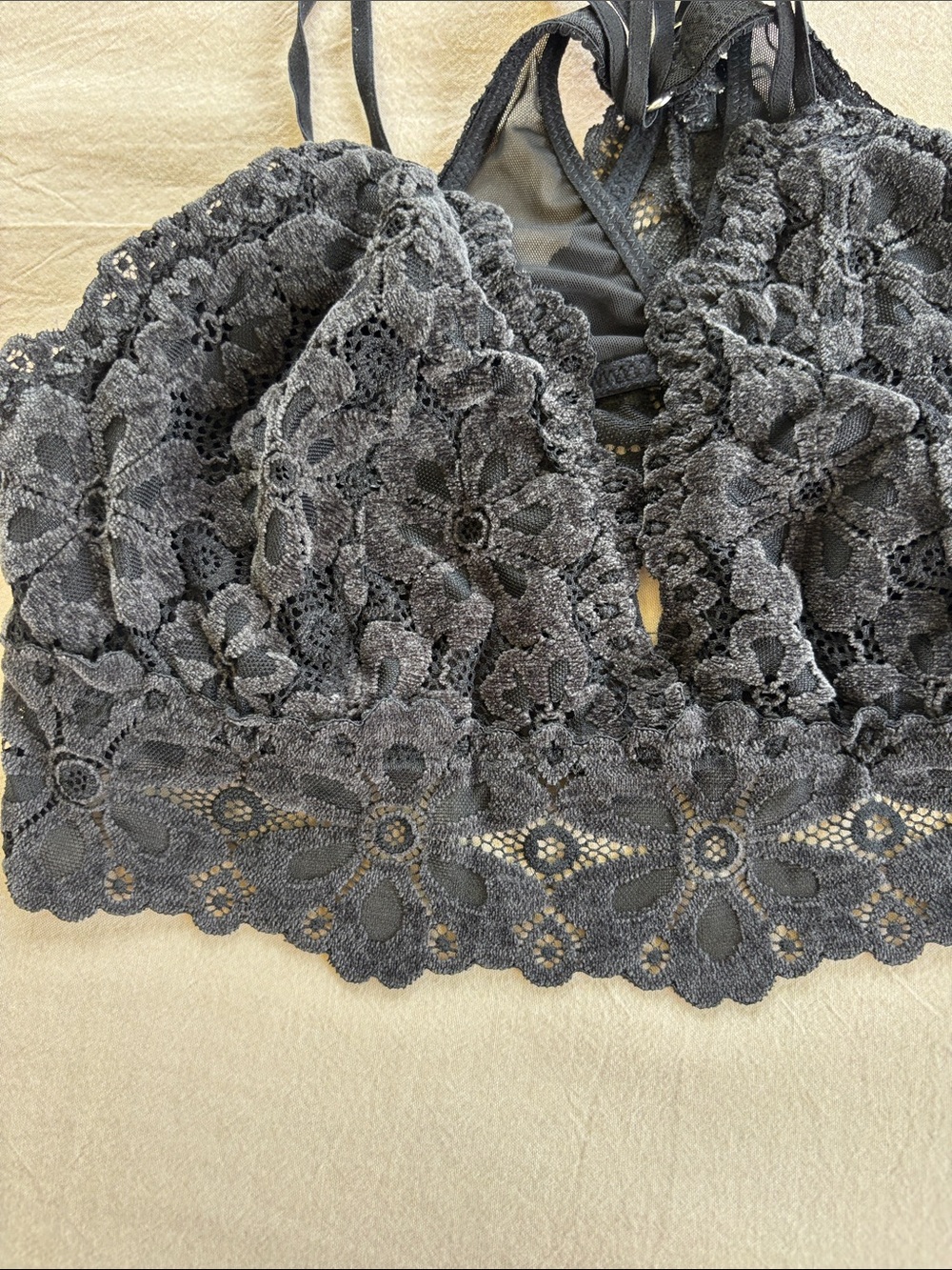 Aerie Strappy Soft Lace Bralette - Picture 3 of 4